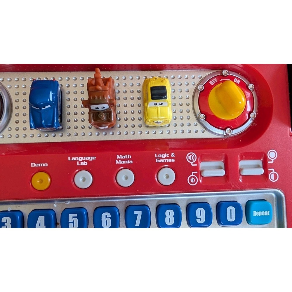 Disney V Tech V-Tech Cars Lightning McQueen Learning Toy Laptop TESTED Working - Picture 6 of 15